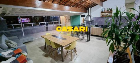 apartment em Rua Gonçalves Crespo, Vila Valparaíso - Santo André - SP