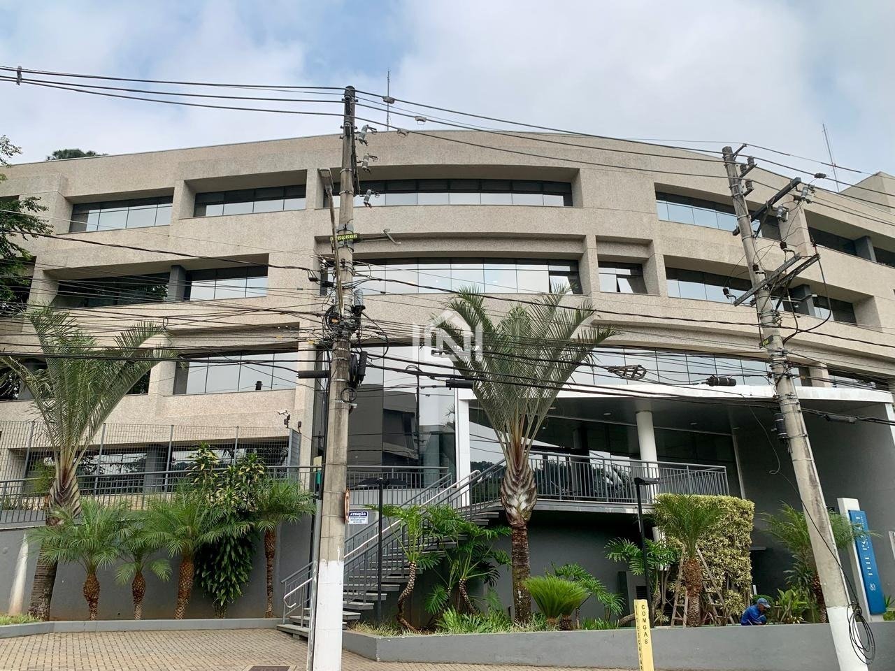 sala comercial para venda e locação no condominio the point - fachada predio