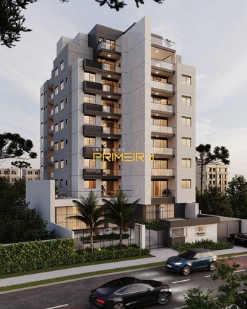 apartment em Rua Doutor Waldemiro Pereira, Capão Raso - Curitiba - PR