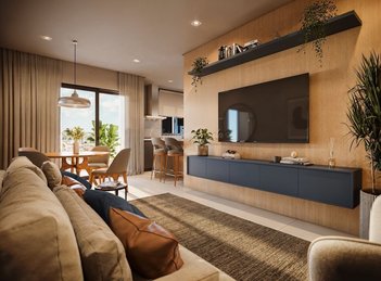 apartment em Avenida Nereu Ramos - E, Passo dos Fortes - Chapecó - SC