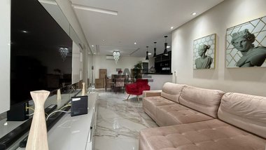 apartment em Rua Argentina, Guilhermina - Praia Grande - SP