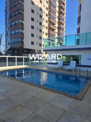 apartment em Rua São João, Caiçara - Praia Grande - SP