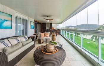 apartment em Passeio dos Jequitibas, Riviera - Bertioga - SP