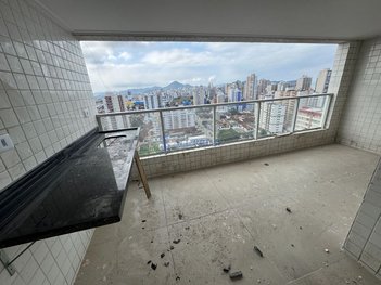 apartment em Rua João Ramalho, Aviação - Praia Grande - SP