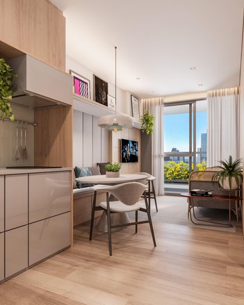 apartment em Rua Nicolau Maeder, Alto da Glória - Curitiba - PR