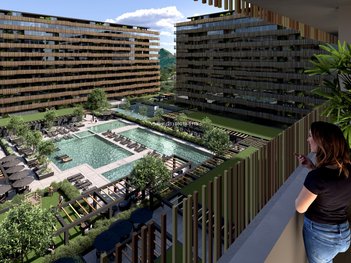 apartment em Avenida Ator José Wilker, Barra Olímpica - Rio de Janeiro - RJ