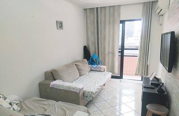apartment em Rua Doutor Ciro Carneiro, Guilhermina - Praia Grande - SP