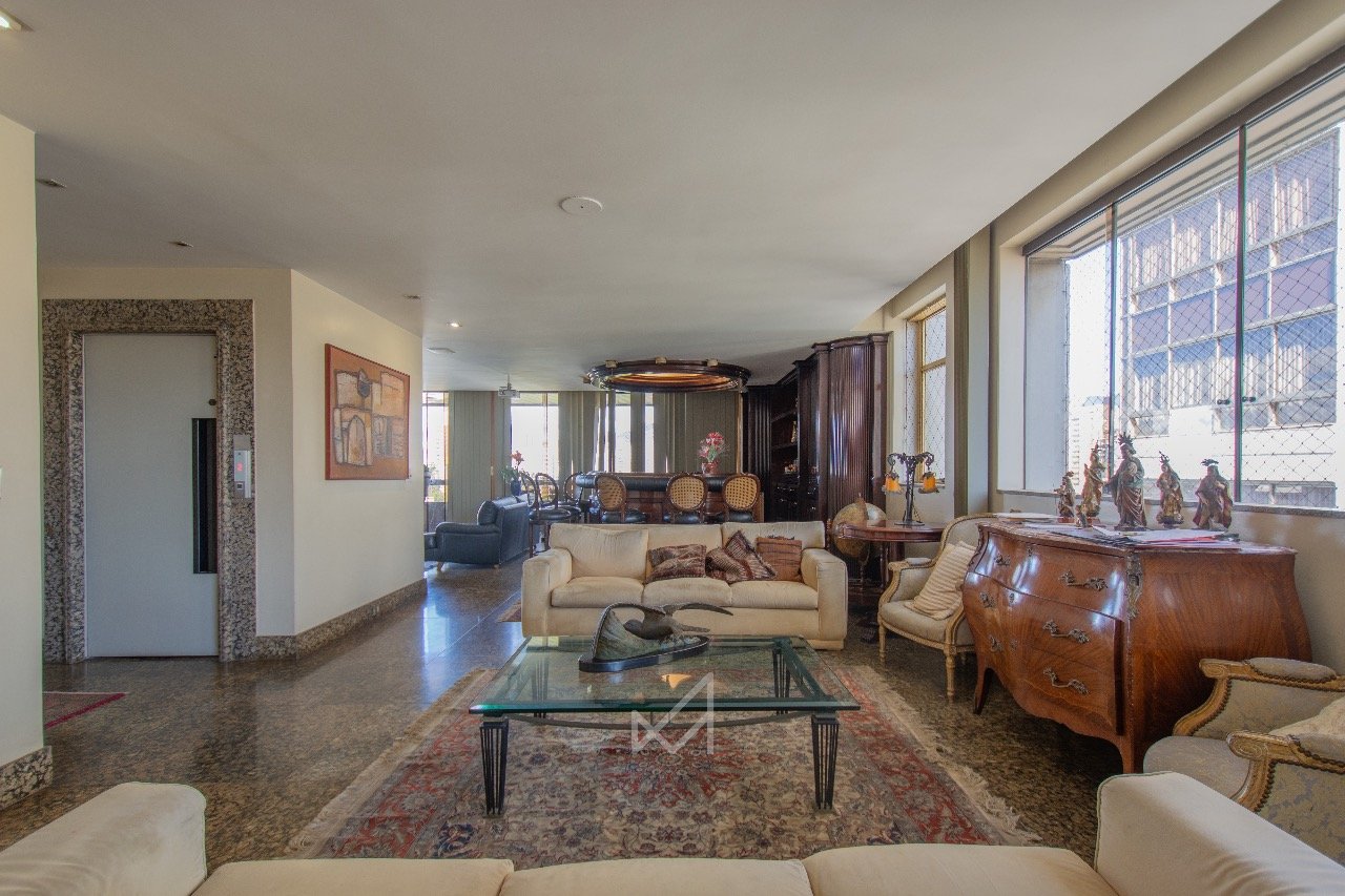 Apartamento a venda no Lourdes, Belo Horizonte  -  Sala(4)