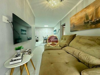 apartment em Rua Pedro Álvarez Cabral, Aviação - Praia Grande - SP