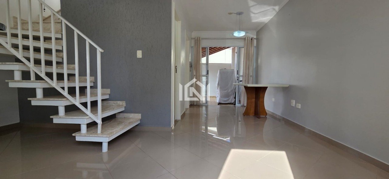 casa a venda no condominio  residencial america sala de estar e jantar
