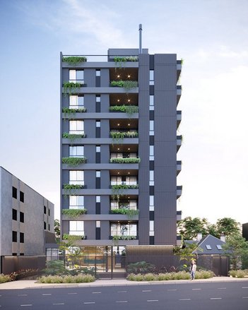 apartment em Rua Estados Unidos, Boa Vista - Curitiba - PR