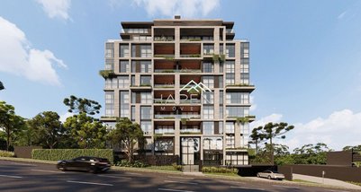apartment em Rua Professor Pedro Viriato Parigot de Souza, Mossunguê - Curitiba - PR