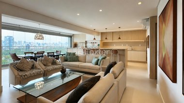 apartment em Avenida Cotovia, Indianópolis - São Paulo - SP