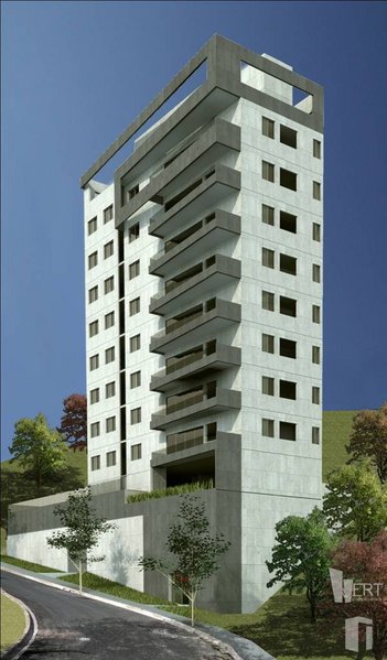 apartment em Rua Zodíaco, Santa Lúcia - Belo Horizonte - MG