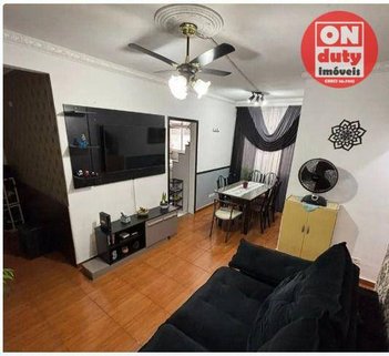 apartment em Avenida Conselheiro Nébias, Encruzilhada - Santos - SP