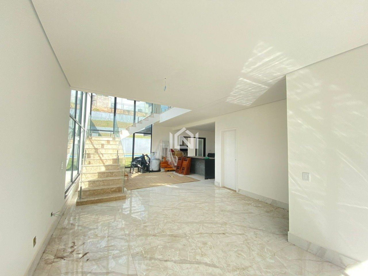 casa a venda no reserva santa maria - sala integrada
