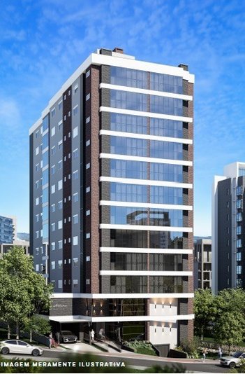 apartment em Rua Lauro Muller, Centro - Criciúma - SC