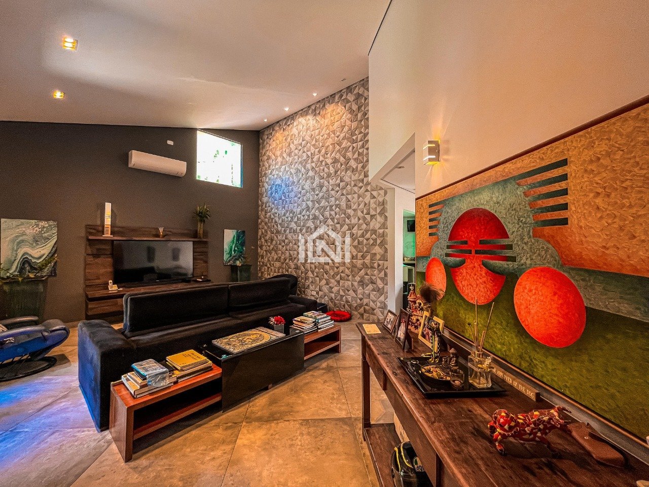 casa a venda no condominio jardim algarve - living