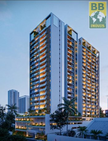 apartment em Rua José Mauro de Vasconcelos, Capim Macio - Natal - RN