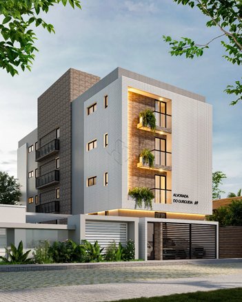 apartment em Rua Bancário Antônio Rosa da Silva, Bancários - João Pessoa - PB