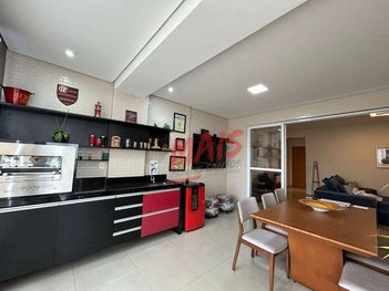 apartment em Avenida Doutor Epitácio Pessoa, Aparecida - Santos - SP