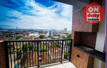 apartment em Rua Campos Mello, Encruzilhada - Santos - SP