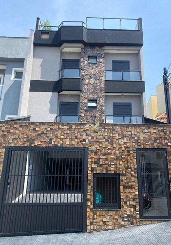 apartment em Rua Almada, Jardim Santo Alberto - Santo André - SP
