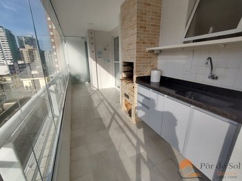 apartment em Rua Rui Barbosa, Canto do Forte - Praia Grande - SP