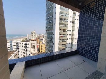 apartment em Rua Caribas, Aviação - Praia Grande - SP