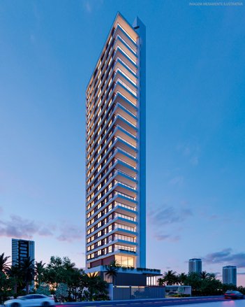 apartment em Rua Maria Carolina, Boa Viagem - Recife - PE