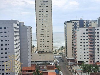apartment em Rua Pero Vaz de Caminha, Aviação - Praia Grande - SP