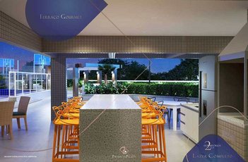 apartment em Rua Uruguai, Guilhermina - Praia Grande - SP