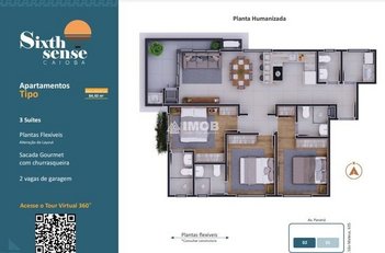 apartment em Rua São Mateus, Centro - Matinhos - PR