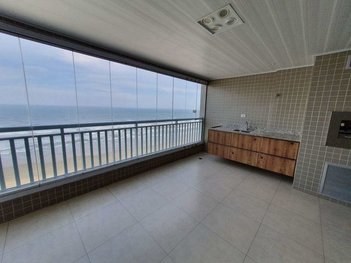 apartment em Rua Caribas, Aviação - Praia Grande - SP