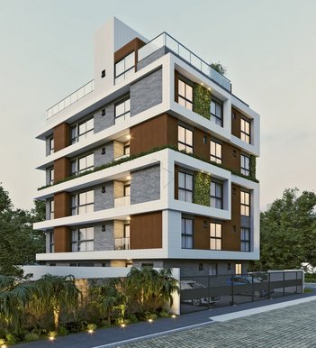 apartment em Rua Artur Enedino dos Anjos, Altiplano Cabo Branco - João Pessoa - PB