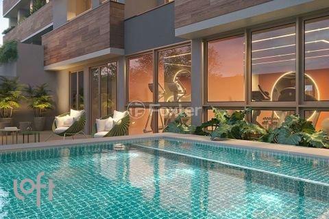 piscina-e-academia-ao-entardecer