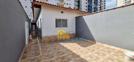 house em Rua Estados Unidos, Guilhermina - Praia Grande - SP