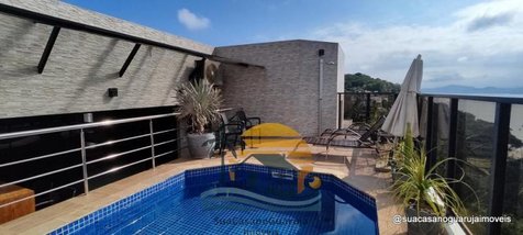 apartment em Caminho das Tartarugas, Mar e Céu - Guarujá - SP
