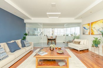 apartment em Avenida Cândido Hartmann, Mercês - Curitiba - PR