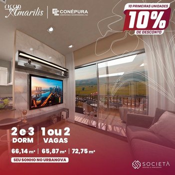 apartment em Rua Doutor Luiz Daher, Condomínio Residencial Colinas do Paratehy - São José dos Campos - SP