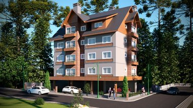 apartment em Rua Augusto Zatti, Centro - Gramado - RS