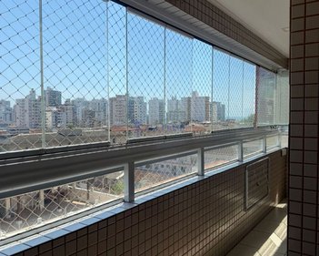 apartment em Rua Oceânica Amábile, Ocian - Praia Grande - SP