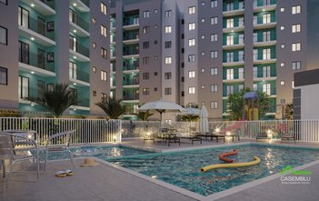 apartment em Rua Elsbeth Feddersen, Salto do Norte - Blumenau - SC