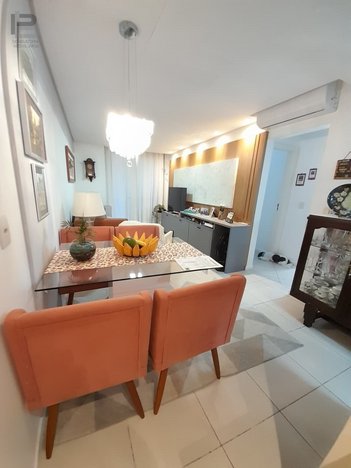 apartment em Rua Manoel Loureiro, Barreiros - São José - SC