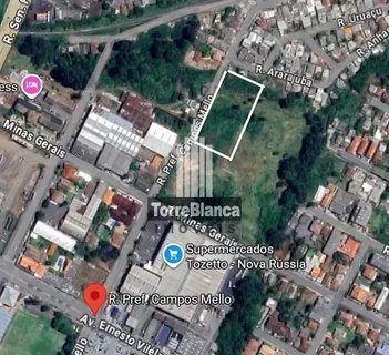 land_lot em Rua Coronel José Miró de Freitas, Boa Vista - Ponta Grossa - PR