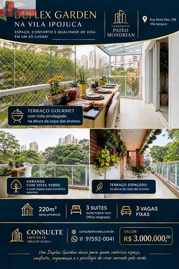 apartment em Rua Mota Pais, Vila Ipojuca - São Paulo - SP