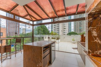 apartment em Rua Professor Pedro Viriato Parigot de Souza, Mossunguê - Curitiba - PR