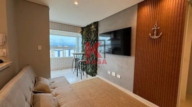 apartment em Rua Tiradentes, Canto do Forte - Praia Grande - SP