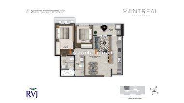 apartment em João de Deus Machado, Trindade - Florianópolis - SC