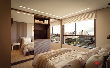 apartment em Avenida Presidente Affonso Camargo, Cristo Rei - Curitiba - PR